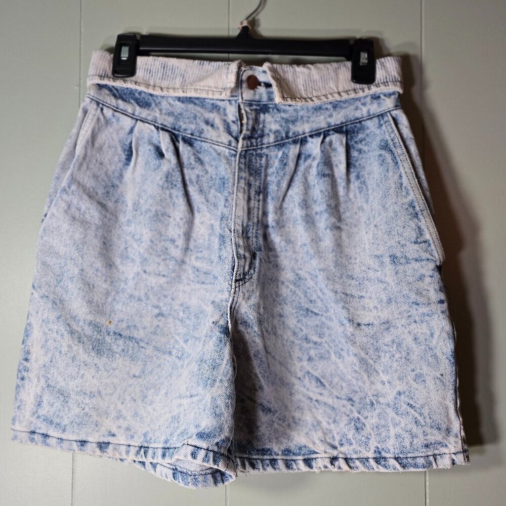 90s Vintage High Waisted Demin Shorts